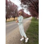 Mynth jacquard elegáns nadrág