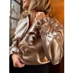 Brianna zsabós szaténblúz