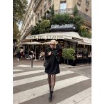 Noir buklé blézer //Párizs Kollekció//