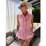 Rose peplumos ingblúz