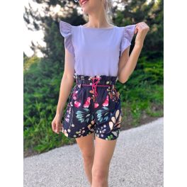 Plum lila póló