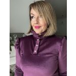 Purple bársony alkalmi felső 