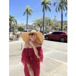 Pinky fodros csipketop