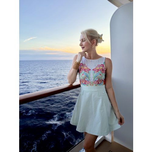 Mynth jacquard szoknya