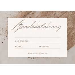 5.000 Ft-os nyomtatott Ajándékutalvány 