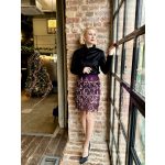 Purple flitteres miniszoknya