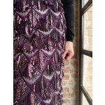 Purple flitteres miniszoknya