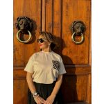 Ocelot zsebes póló (bézs)