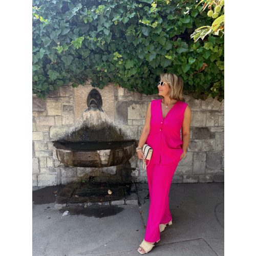 Pinky len palazzo nadrág 