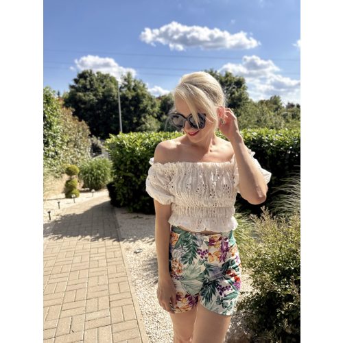 Blanche madeira top