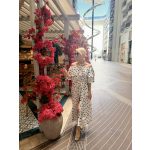 Dotty midi szoknya (fehér)