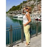 Lemon jacquard nadrág