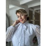 Blanche pöttyös tüllblúz 