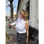 Flora masnis ujjatlan blúz