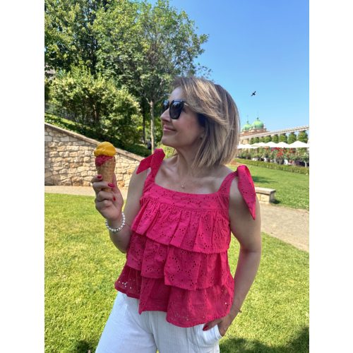 Strawberry fodros top