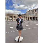 Chantal kockás bukléblézer //Párizs Kollekció//