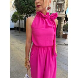 Pink masnis ujjatlan blúz //Sevilla Kollekció//